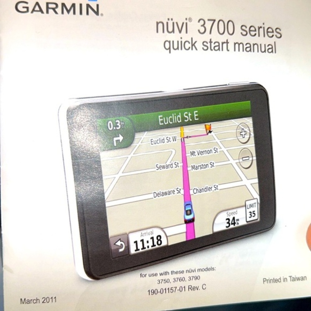 Garmin 3700 Portable GPS System